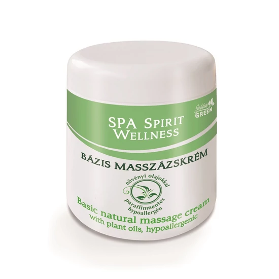 Golden Green Spa Spirit wellness Bázis masszázskrém 250ml