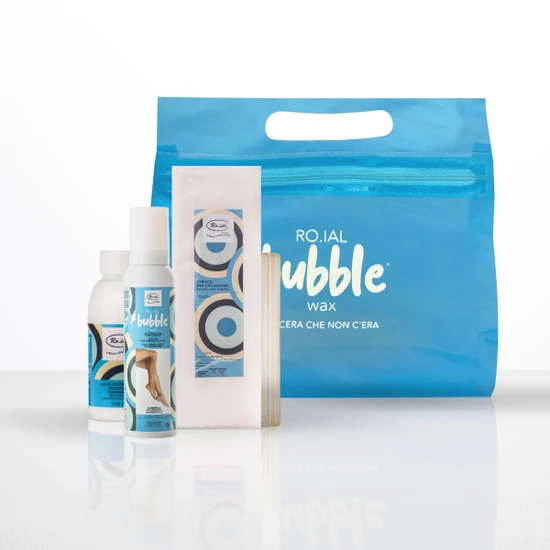 Ro.ial Bubble Wax Hideggyanta Spray Szett Klorofil Neszeszerben 4365
