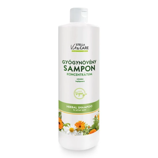 STELLA Vitacare Gyógynövény + Aloe Sampon Koncentrátum 1000ml