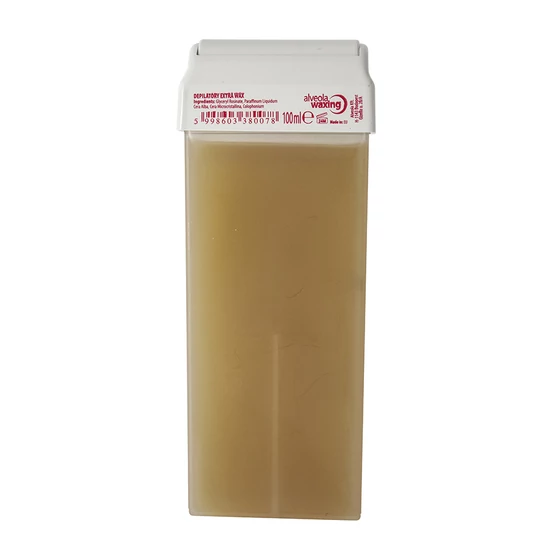 Alveola Waxing Extra sárga gyantapatron 100 ml széles fej