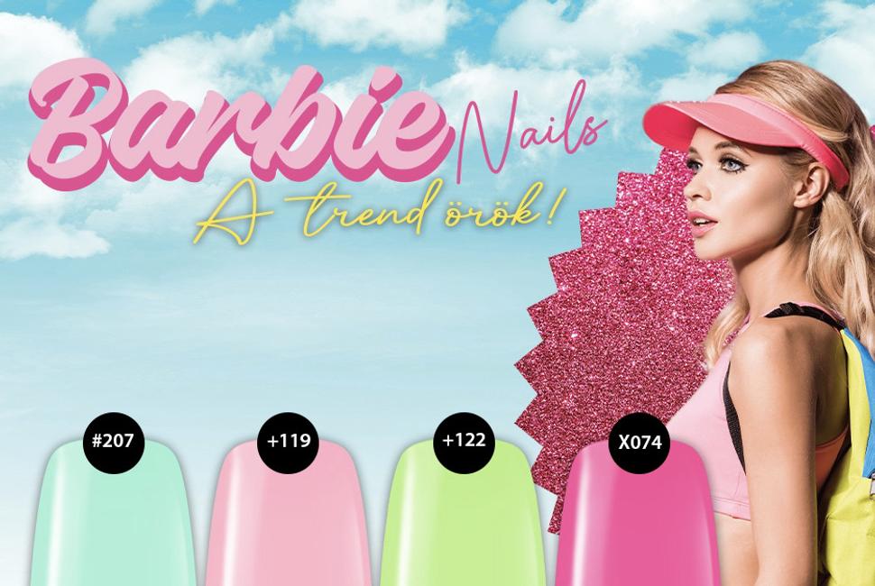 Barbie lacgel szett