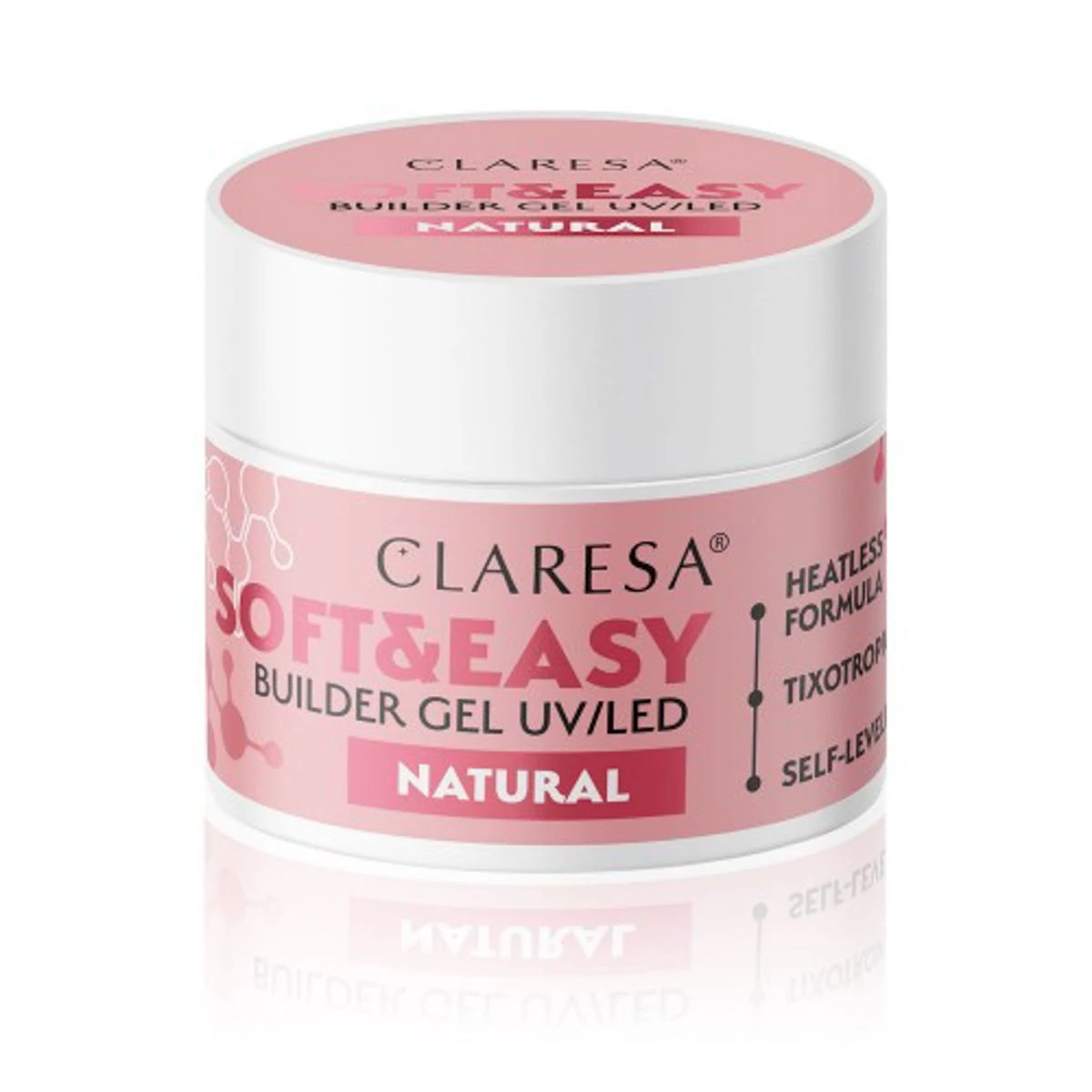 Claresa építőzselé Soft&Easy Natural 12g