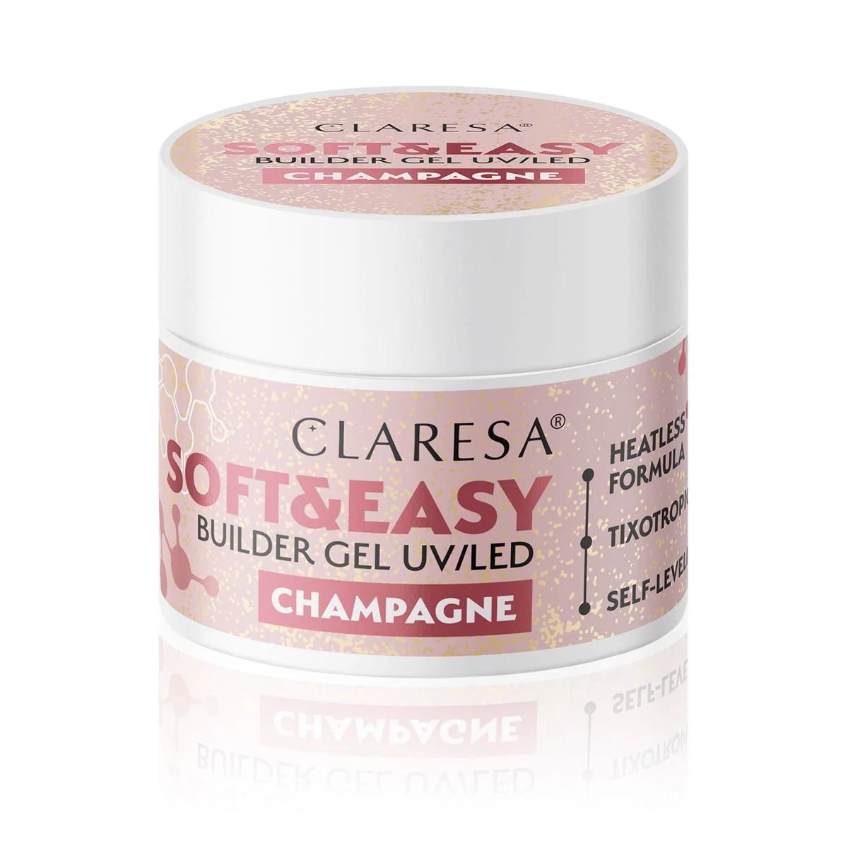 Claresa építőzselé Soft&Easy Champagne 12g