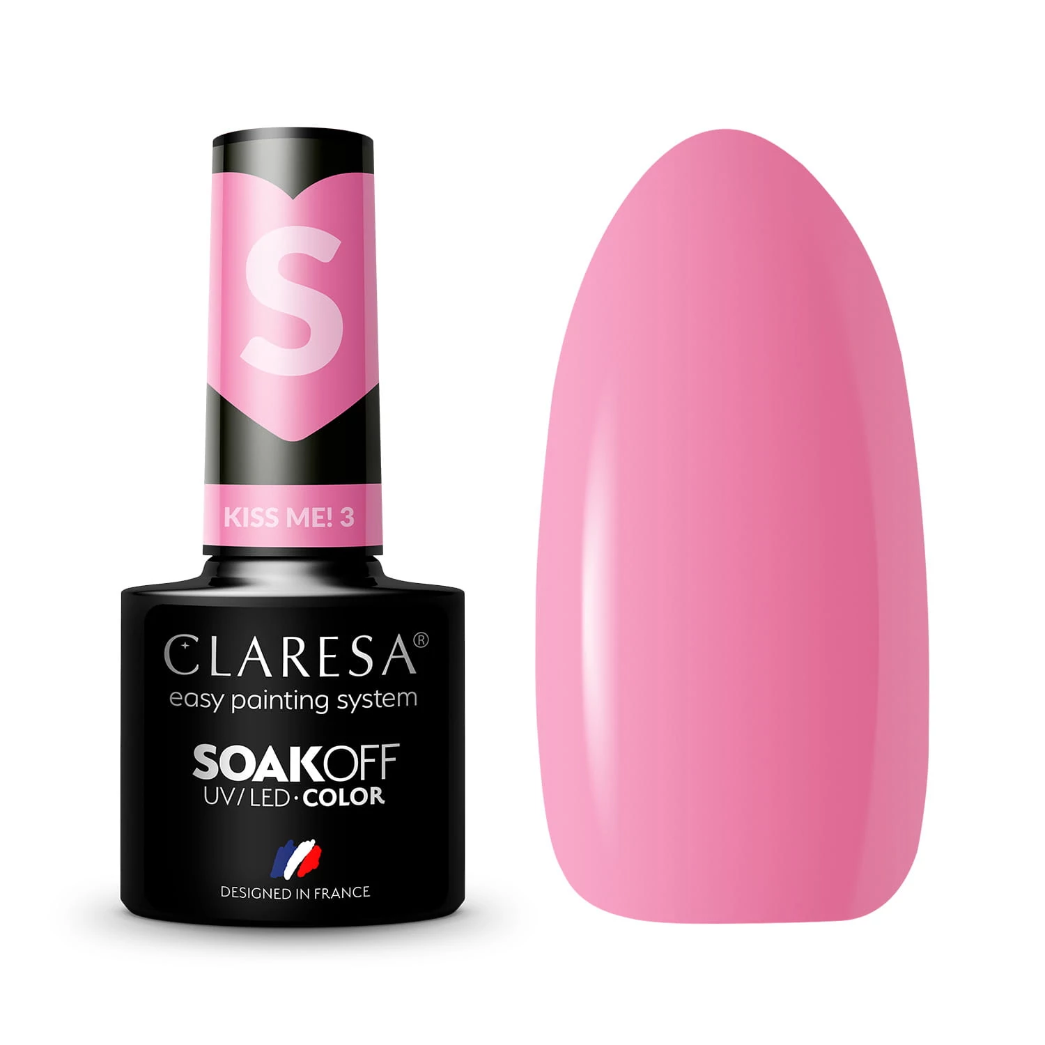 Claresa Kiss me! 3 gél lakk 5g