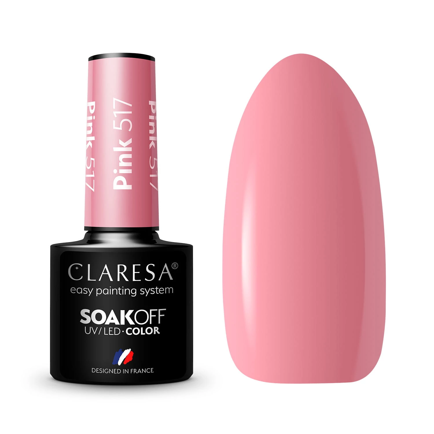 Claresa Pink 517 gél lakk 5g