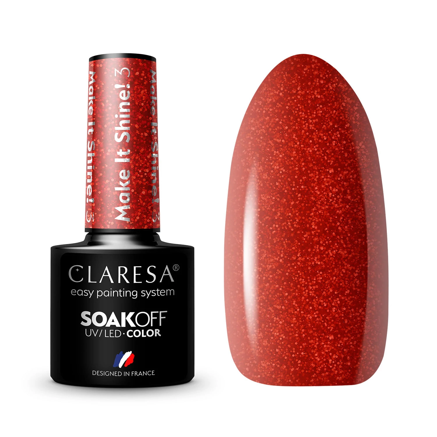 Claresa Make it Shine! 3 gél lakk 5g