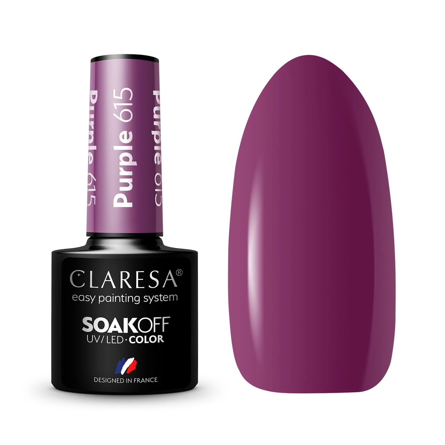 Claresa Purple 615 gél lakk 5g