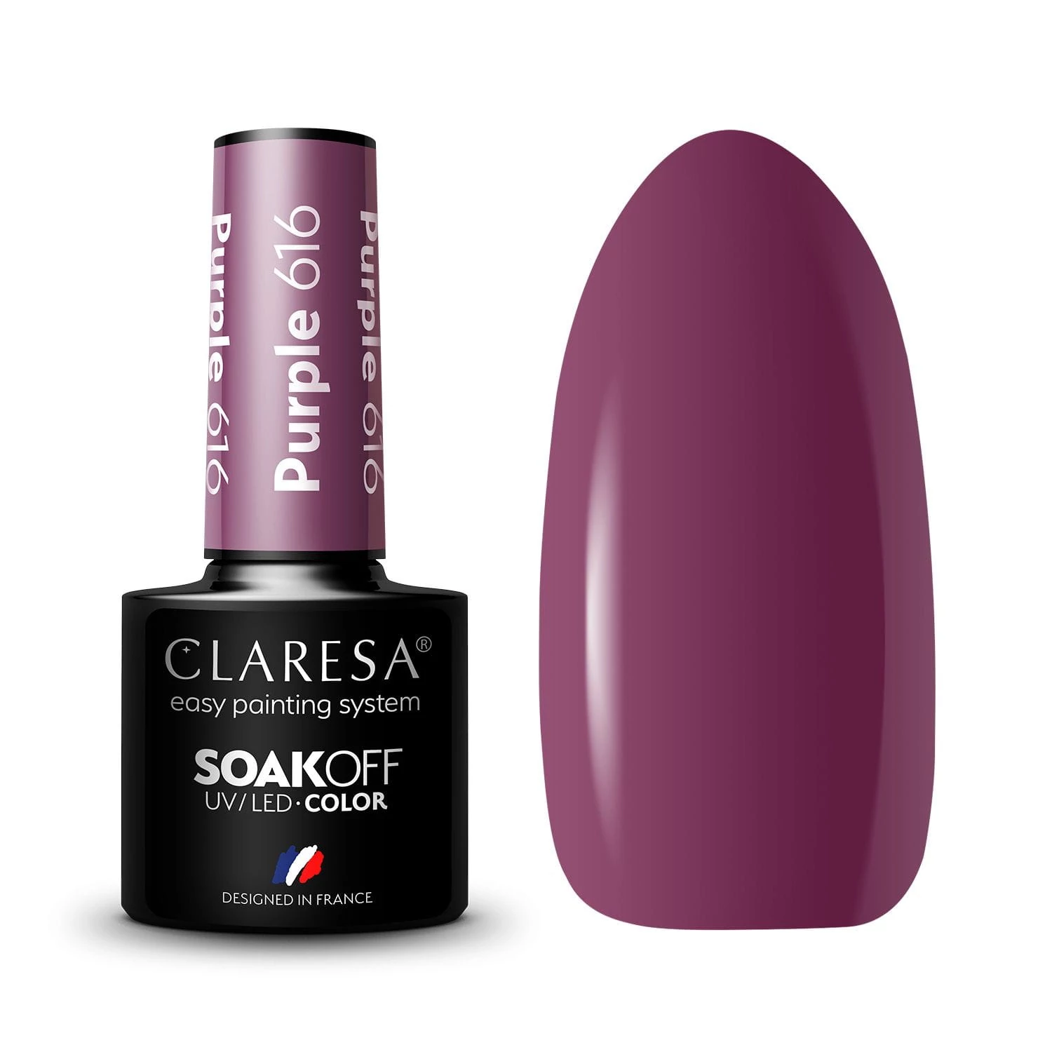 Claresa Purple 616 gél lakk 5g