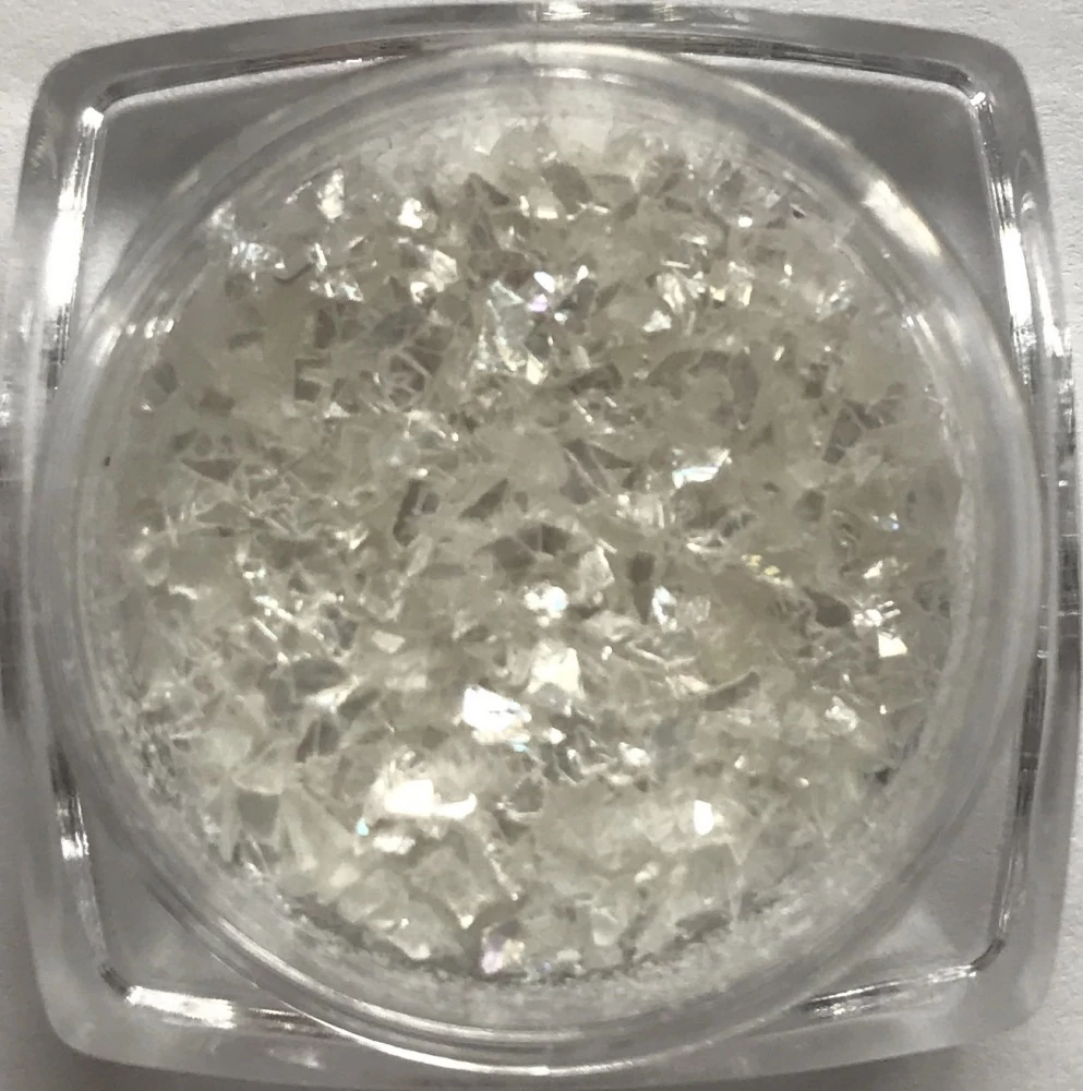 Diamond nails Köröm pehely Fehér 4