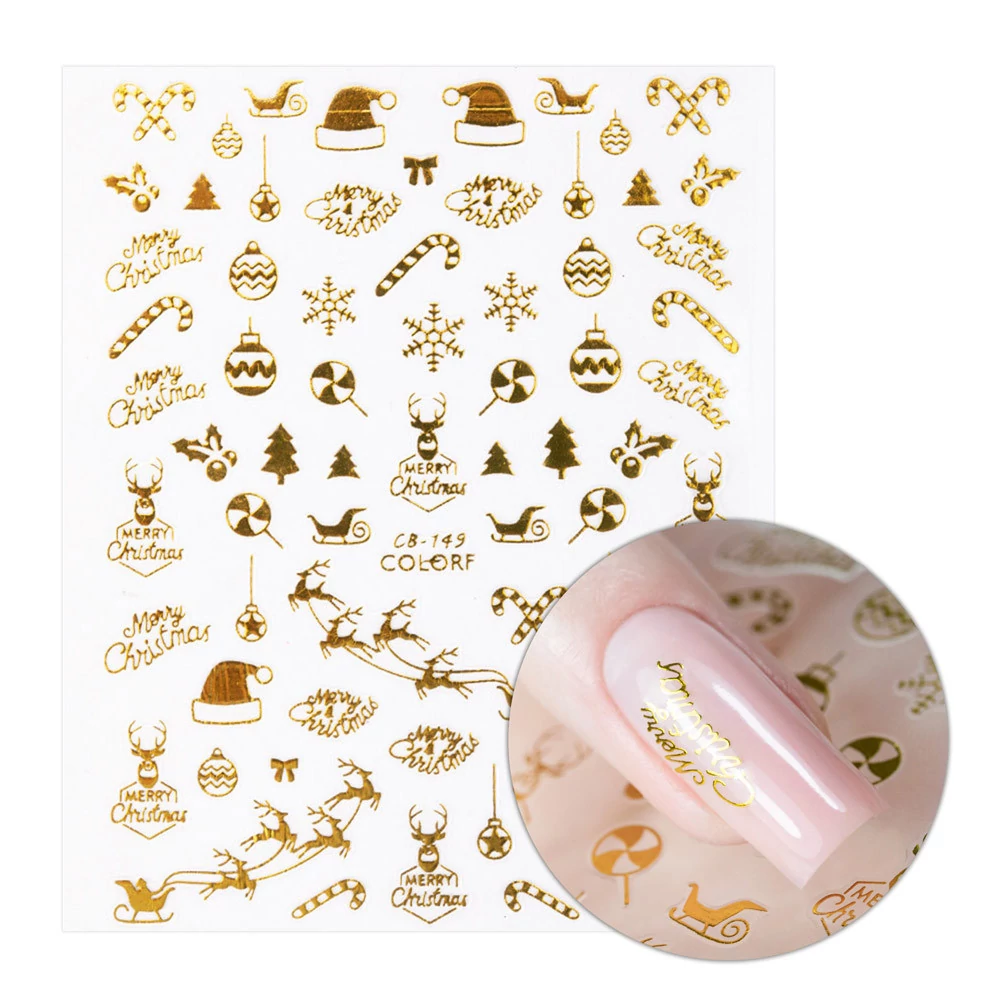 Karácsonyi Akril hatású matrica