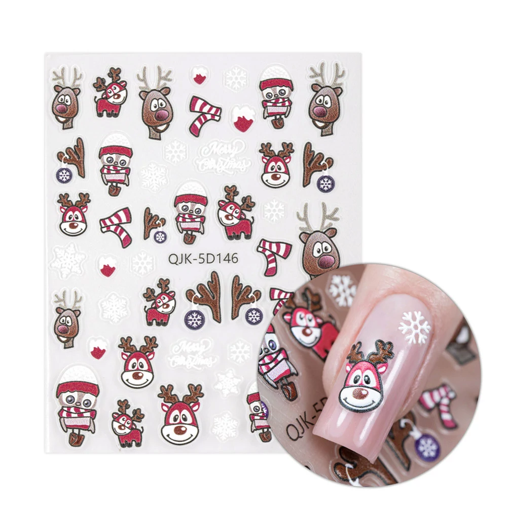 Karácsonyi Akril hatású matrica