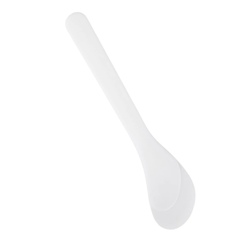 Fehér íves műanyag spatula