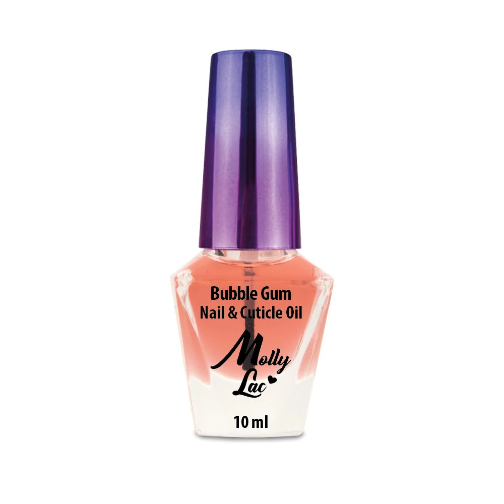 MollyLac Bubble Gum cuticle oil 10ml körömápoló olaj