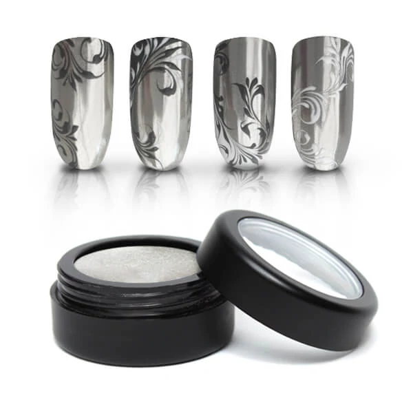 Moyra Mirror Powder Ezüst 01