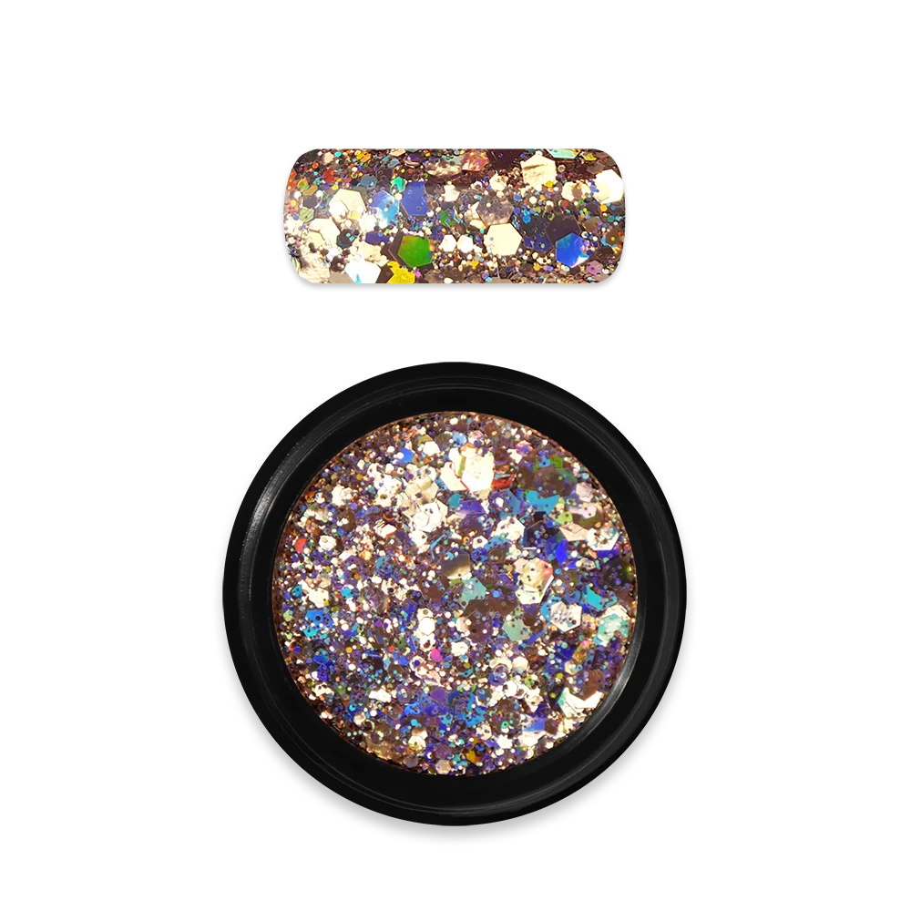 Moyra Holo glitter mix No. 02 Arany
