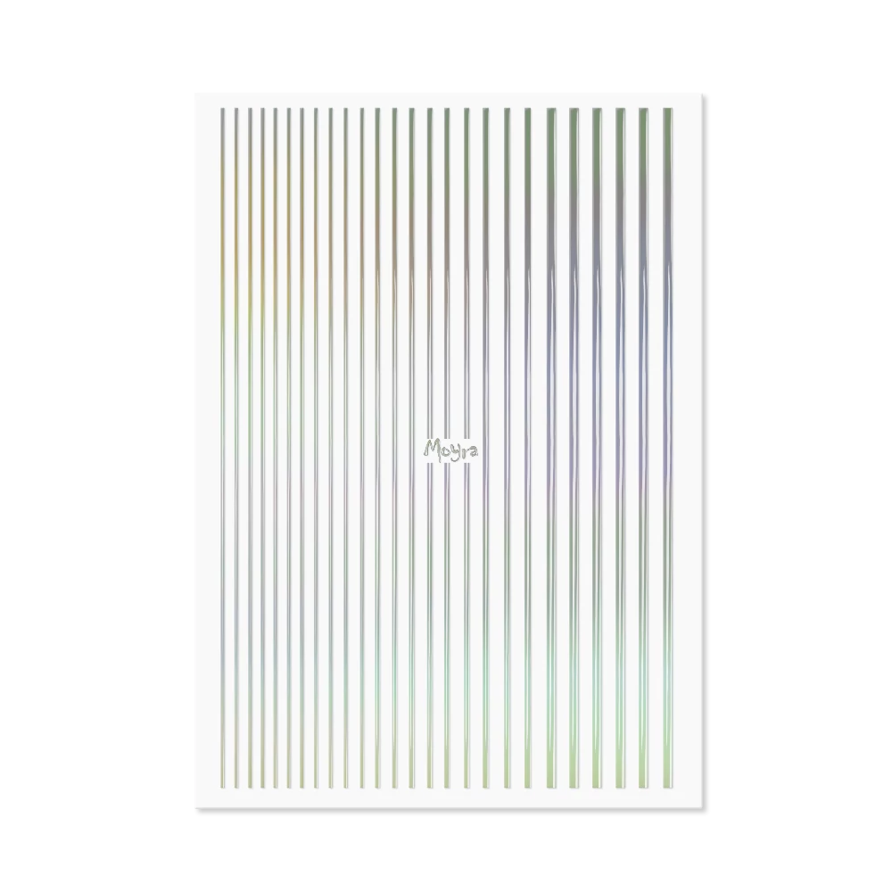 Moyra Körömdíszítő Csík 06 Holo Silver