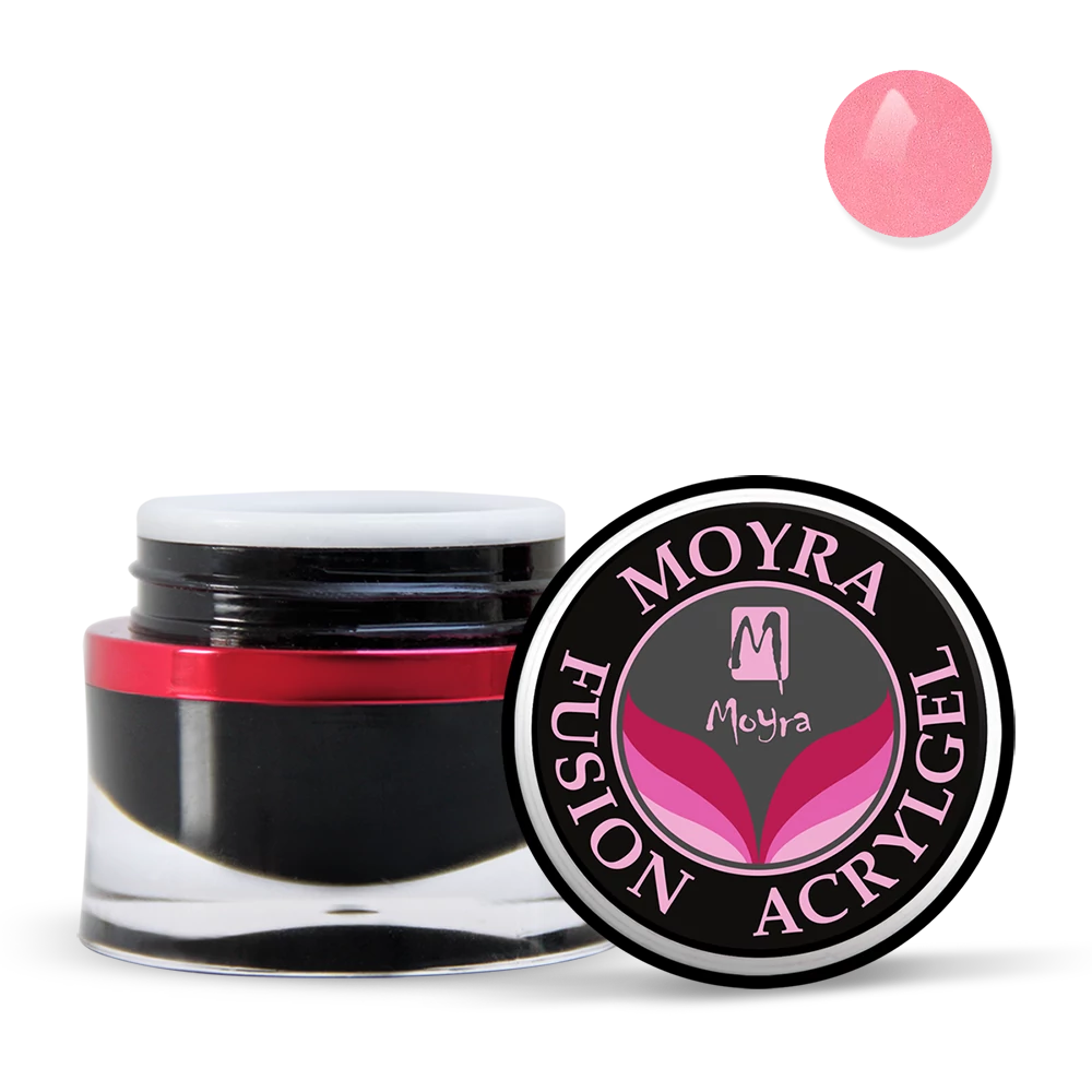 Moyra Fusion Colour Acrylgel 102 Peachy Pink Shine 15g