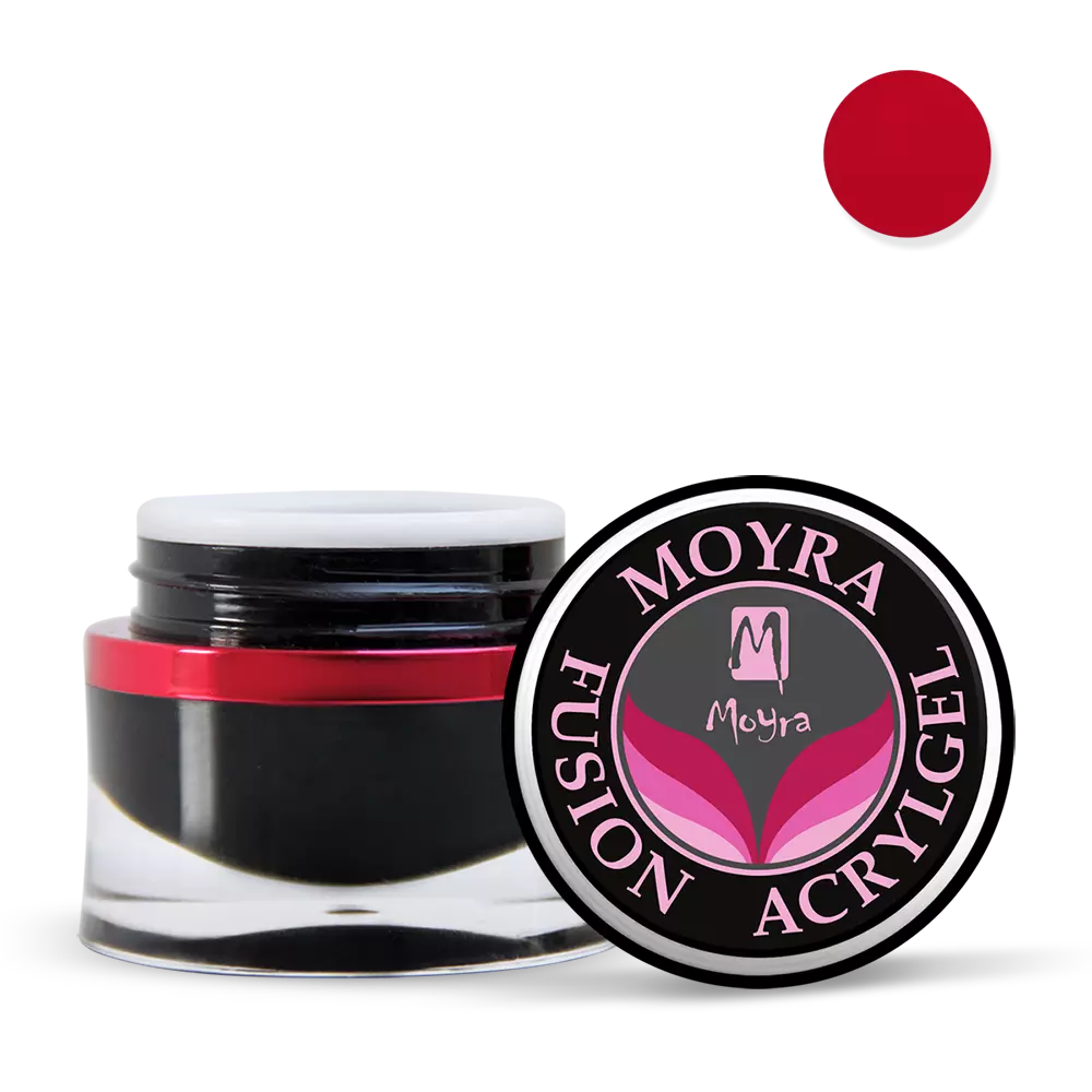 Moyra Fusion Colour Acrylgel 04 Hibiscus Red 15g