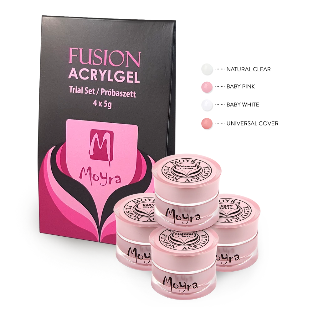 Moyra Fusion Acrylgel Baby Boomer Próbaszett