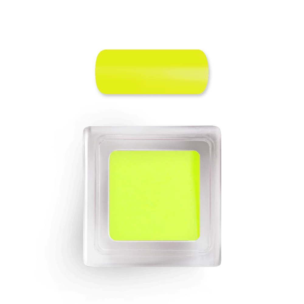 Moyra színes porcelánpor 28 Neon Yellow