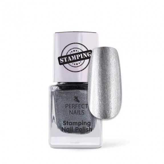 Perfect Nails Nyomdalakk 007 - Ezüst