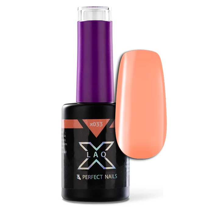 Perfect Nails LACGEL LAQ X GÉL LAKK 8ML - REEF X033 - CORAL