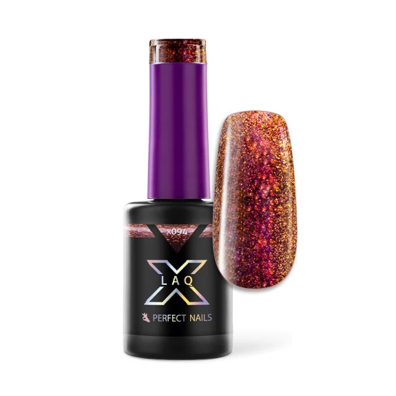 Perfect Nails LacGel LaQ X Gél Lakk 8ml - Mauve Star X094 - Galaxy