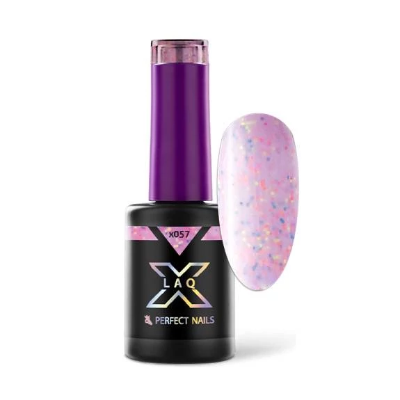 Perfect Nails LacGel LaQ X Gél Lakk 8ml -  Lollipop X057 - Candy Pop