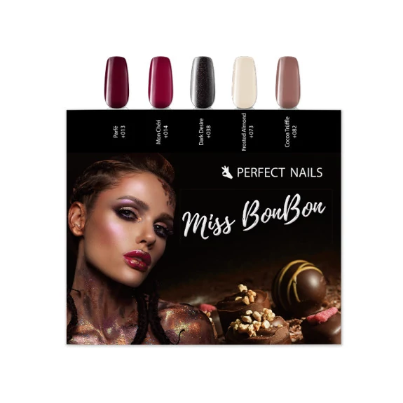 Perfect Nails LacGel Plus Miss Bonbon Gél Lakk Szett Színpaletta