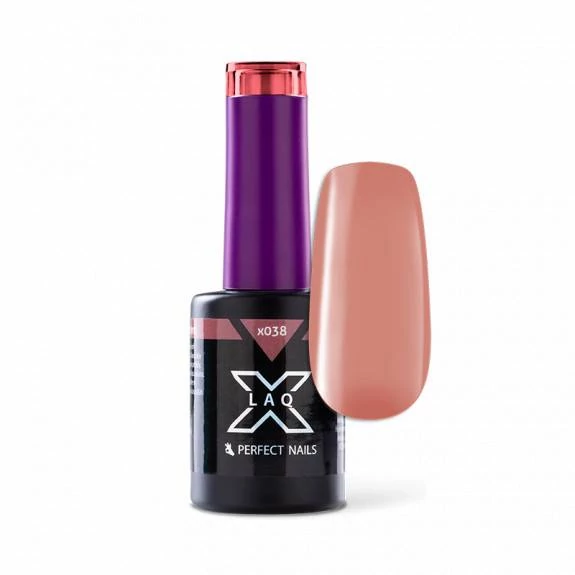 Perfect Nails LacGel LaQ X Gél Lakk 8ml - Confident X038 - Naked