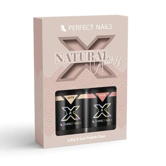 Perfect Nails LacGel LaQ X - Natural Colours Duo Gél Lakk Szett Válogatás