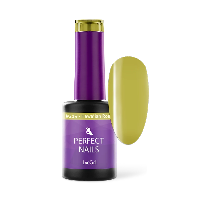 Perfect Nails LacGel 214 Gél Lakk 8ml - Hawaiian Road - Tropical Chaos