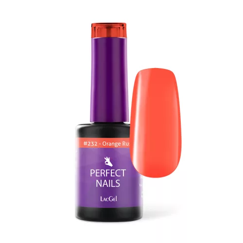 Perfect Nails  LacGel Gél Lakk 8ml - Orange Rust 232
