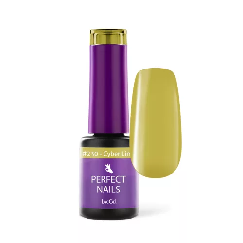 Perfect Nails  LacGel Gél Lakk 4ml - Cyber lime 230 - Top Model