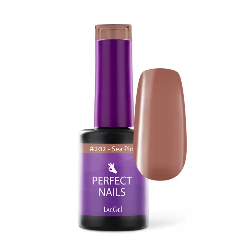 Perfect Nails  LacGel Gél Lakk 8ml - Sea Pink 202