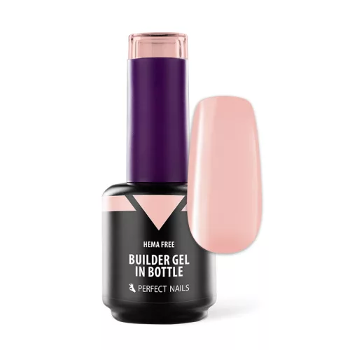 Perfect Nails HEMA FREE Builder Gel in Bottle - Színezett üveges építőzselé 15ml - Light Peach