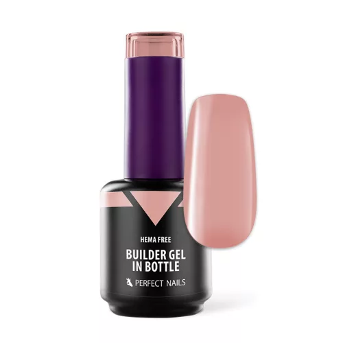 Perfect Nails HEMA FREE Builder Gel in Bottle - Színezett üveges építőzselé 15ml - Cover Peach