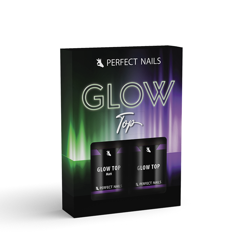 Perfect Nails Glow Top Gel - Világító Zselé Szett