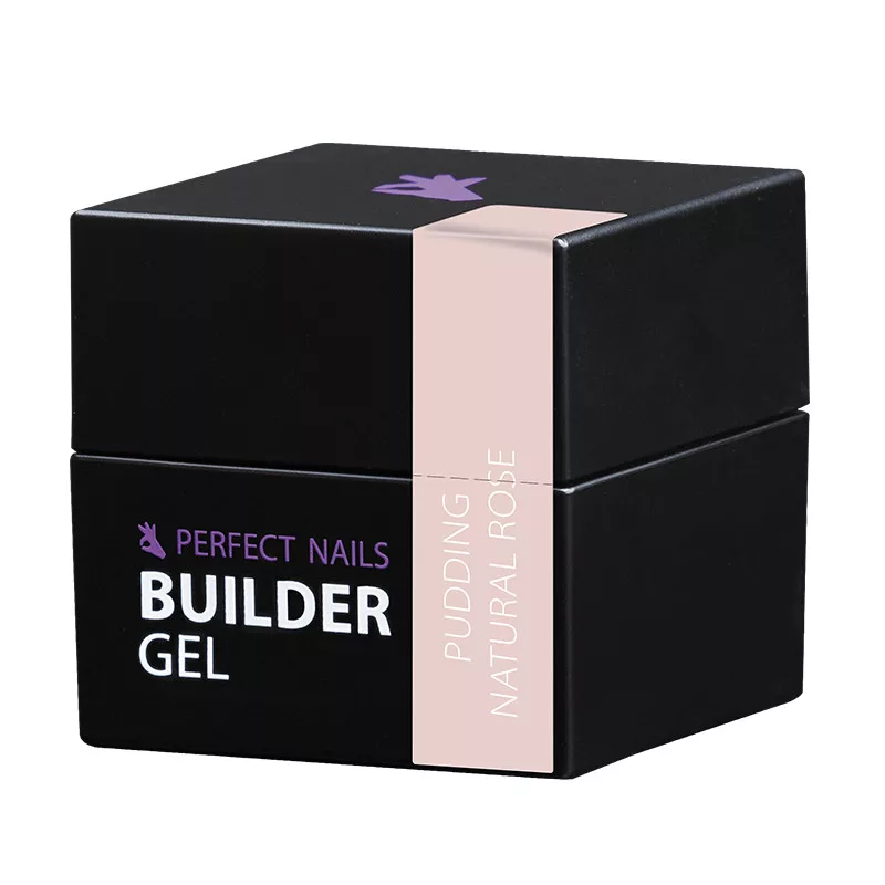 Perfect Nails Pudding Cover Gel - építőzselé - Natural Rose 50g