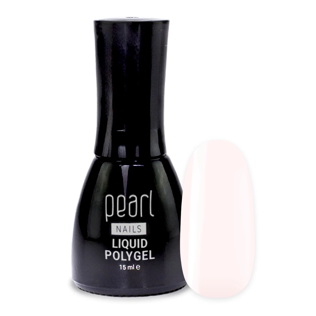 Pearl Nails Liquid Polygel - Latte - Az igazi tejeskávé szín, a latte kedvelőinek