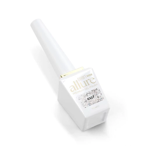 Allure G117 Truffle - arany, fekete és ezüst csillogású effekt gél lakk 10ml