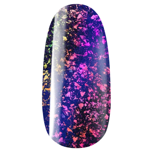 Pearl Flakes Cat Eye Effect 744 gél lakk - hajnalbíbor