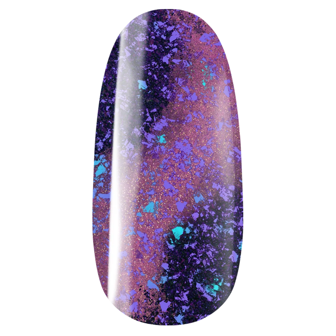 Pearl Flakes Cat Eye Effect 743 gél lakk 7ml - indigó lila