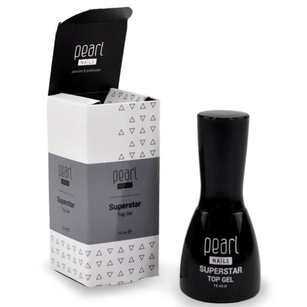 Pearl Superstar Top Gel 15ml fixálásmentes rugalmas fényzselé