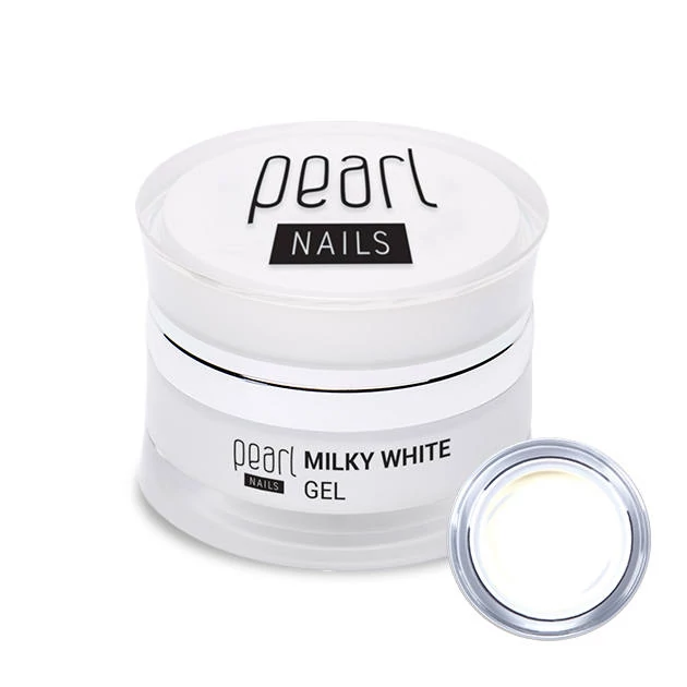 Pearl Milky White tejfehér építőzselé 15ml