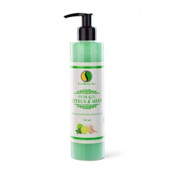 SBS Lábápoló krém gél (Pedizselé) Citrus és Menta 250ml