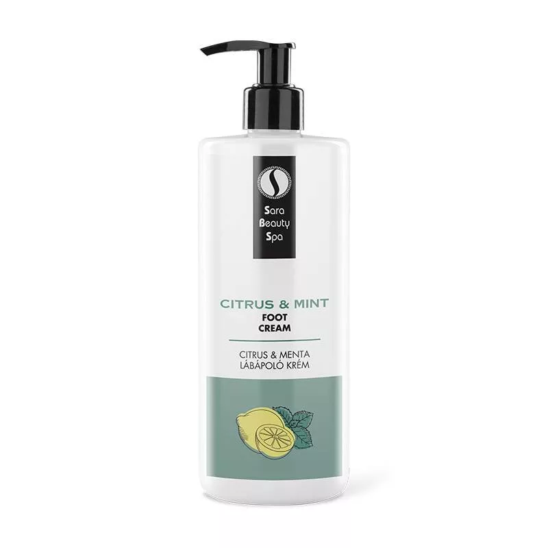 Sara Beauty Spa Citrus-menta lábápoló krém 500ml