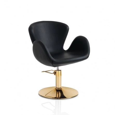 Gold Hair Charlotte fodrász szék - kör talp