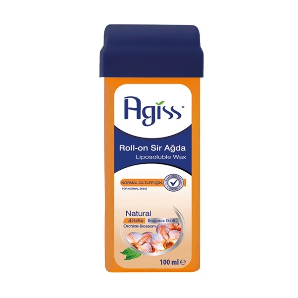 Agiss Orchideás Natur méhviasz alapú gyantapatron 100ml