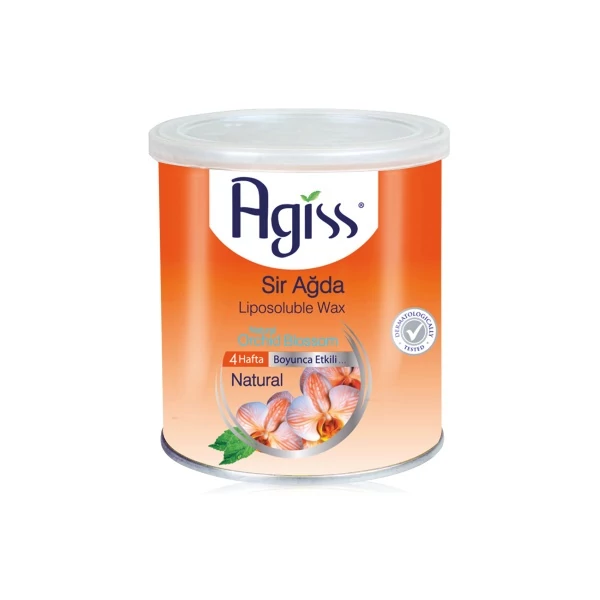 Agiss Méhviasz Alapú konzervgyanta Orchideás Natúr 240g